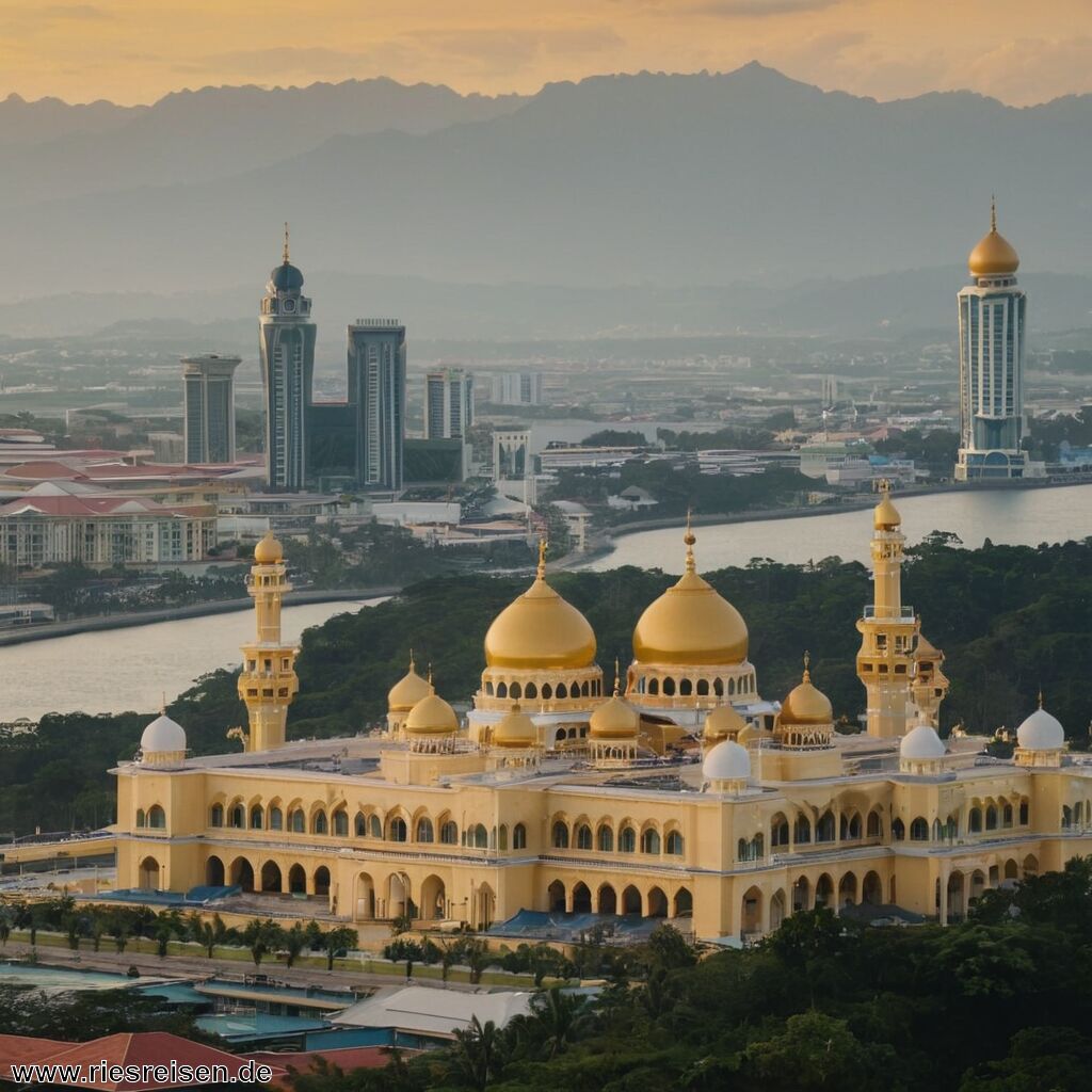Typisch bruneiisch – Das macht das Land aus: wohlhabender Sultanatstaat, islamische Werte, Erdölwirtschaft