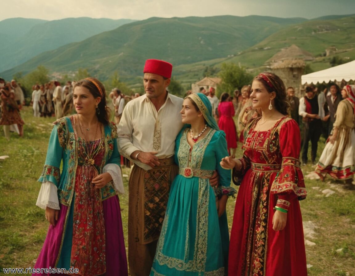 Lokale Bräuche verbinden Generationen - Typisch albanisch – Das macht das Land aus: ausgeprägter Familiensinn, althergebrachte Ehrenkodizes, mediterran-balkanische Einflüsse