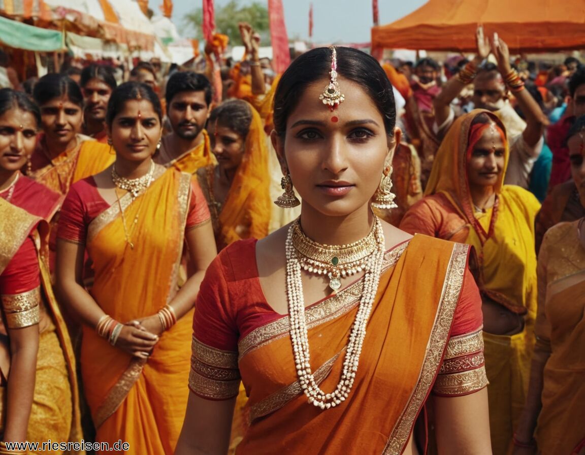 Traditionelle Feste und farbenfrohe Zeremonien - Typisch indisch – Das macht das Land aus: kulturelle Vielfalt, Spiritualität, jahrtausendealte Traditionen