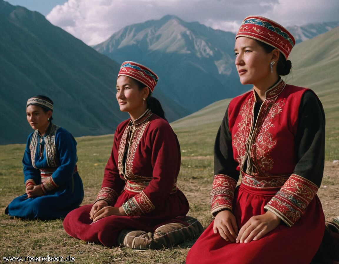 Festliche Bräuche und Musik bezeugen kulturelle Vielfalt - Typisch kirgisisch – Das macht das Land aus: Nomadenkultur, Berglandschaften, Tradition