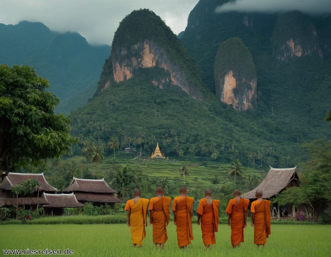 Respekt vor Natur und Umwelt ist tief verwurzelt - Typisch laotisch – Das macht das Land aus: Gelassenheit, Buddhismus, ländliche Tradition