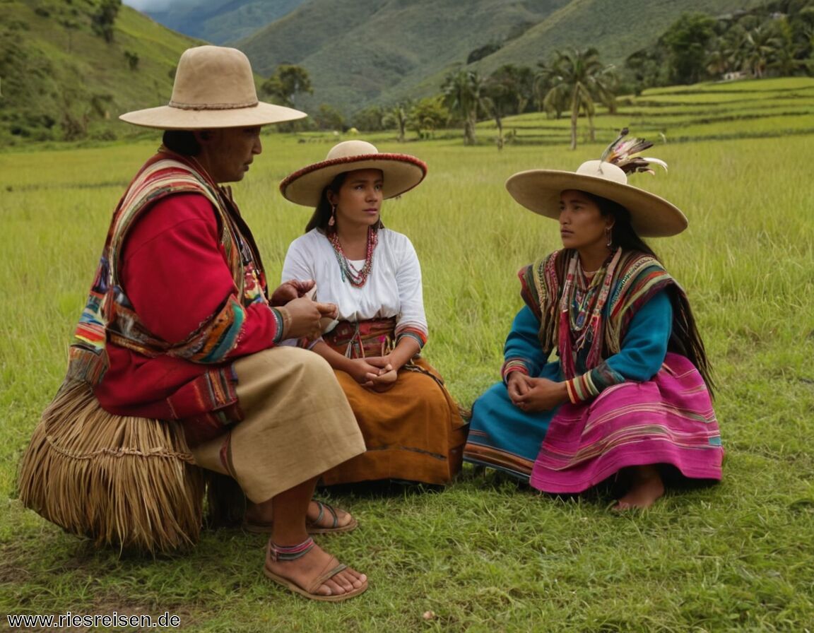 Handwerkskunst mit lokalen Materialien - Typisch ecuadorianisch – Das macht das Land aus: große Biodiversität, indigene Kulturen, regionale Vielfalt