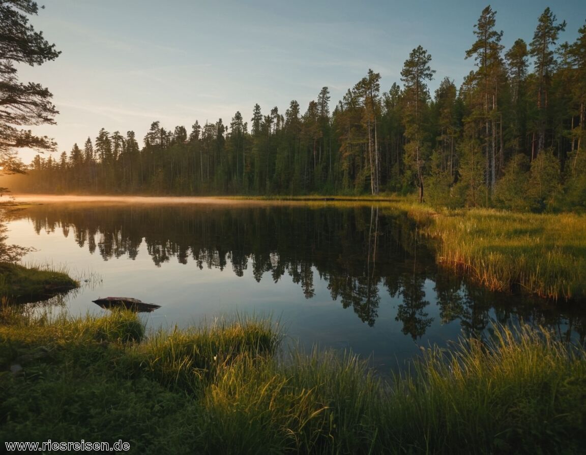 Stille und Einsamkeit in Wildnissen - Typisch finnisch – Das macht das Land aus: Nähe zur Natur, Bildung, Ruhe und Ausgeglichenheit