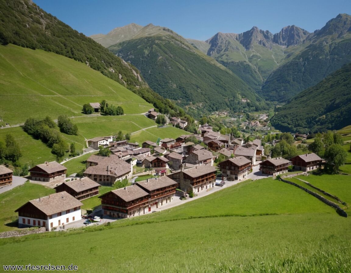 Landwirtschaft mit Fokus auf Bergwiesen - Typisch andorranisch – Das macht das Land aus: Berglandschaft der Pyrenäen, kleine Dorfgemeinschaften, alpine Lebensweise